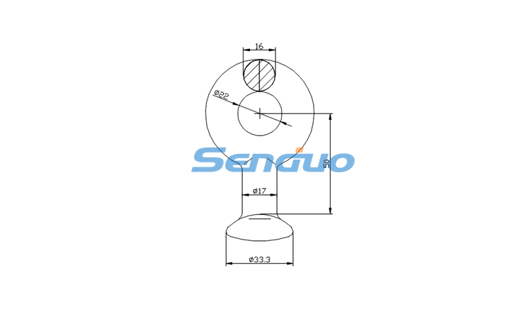 Senduo fitting ball eye-Q-7